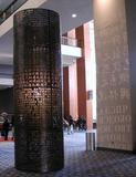 Lingua sculpture at New Washington D.C. Convention Center.  Image courtesy Chris Hanson